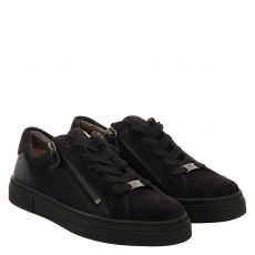  Hassia, Bilbao, Veloursleder-Sneaker in blau für Damen