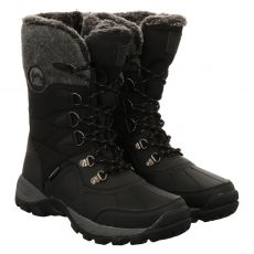  Geka, Silke, Kunstleder-Winterboots in schwarz für Damen