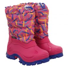  Jela, Sidney, Gummi (synth.)-Regenstiefel in pink für Kinder