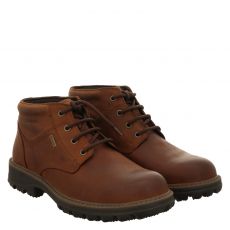 Pius Gabor Fettleder-Winterboots in braun für Herren