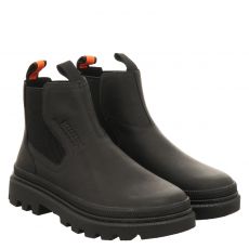  Palladium, Pallatrooper Che Wp, eleganter Fettleder-Stiefel in schwarz für Herren