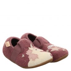  Livingkitzbühel, Blau, Hausschuh in lila für Kinder