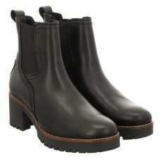  Schuhengel, Violeta, Glattleder-Chelsea in schwarz für Damen