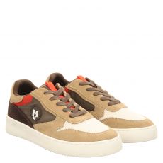  La Strada sportiver Nubukleder-Schnürer in beige für Herren
