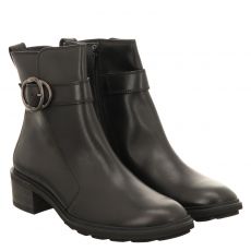  Paul Green, 0069-9930-019/stiefelette, Glattleder-Chelsea in schwarz für Damen
