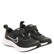  Nike, Star Runner 3, Textil-Sportschuh in schwarz für Kinder