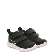  Nike, Star Runner 3, Textil-Sportschuh in schwarz für Kinder