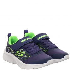  Skechers, Microspec-texlor, Textil-Sneaker in blau für Kinder