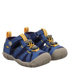  Keen, Seacamp Ii Cnx, Sandale in blau für Kinder