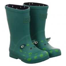  Joules, Jrnrollup, Regenstiefel in grün für Jungen