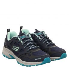  Skechers, Hillcrest Pure Escape, Textil-Wanderschuh in blau für Damen