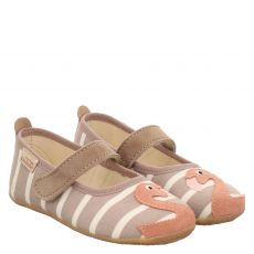  Livingkitzbühel Textil-Hausschuh in beige für Kinder