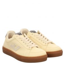  Flamingos Life Kunstleder-Sneaker in beige für Damen