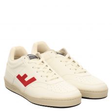  Flamingos Life Kunstleder-Sneaker in weiß für Damen