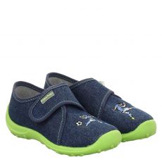  Fischer, Boggy, Textil-Hausschuh in blau für Kinder