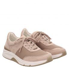  Gabor, Rolling Soft, Sneaker in rosé für Damen