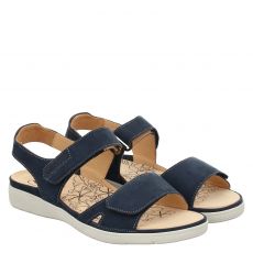  Ganter, Gina G, Veloursleder-Sandalette in blau für Damen