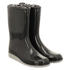  Beck, Basic, Regenstiefel in schwarz für Damen