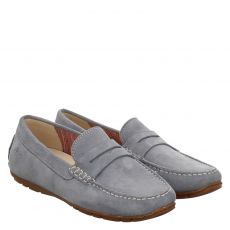  Sioux, Carmona-700, Slipper in blau für Damen