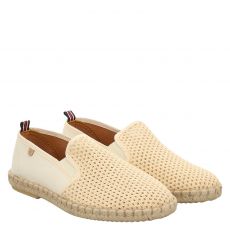  Verbenas, Tom Pacific, Textil-Slipper in beige für Herren
