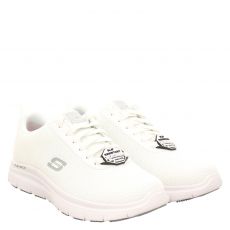  Skechers, Work Relaxed Fit, Textil-Arbeitsschuh in weiß für Herren