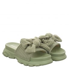  Kamoa Textil-Pantolette in grün für Damen