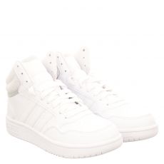  Adidas, Hoopsmid3.0k, High-Tech-Sneaker in weiß für Kinder