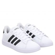  Adidas, Grand Court 2.0, Kunstleder-Sneaker in weiß für Damen