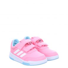  Adidas, Tensaur Sport 2.0 C, Kunstleder-Sportschuh in rosé für Kinder