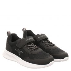 Kangaroos, Kl Frank Ev, Textil-Sneaker in schwarz für Kinder