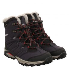  Meindl, Calgary Junior Gtx, Veloursleder-Winterstiefel in blau für Kinder