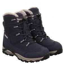  Meindl, Yolup Junior Gtx, Veloursleder-Winterstiefel in blau für Kinder