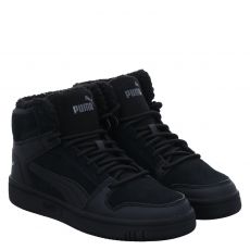  Puma, Rebound Lay Up Fur, Textil-Winterboots in schwarz für Herren