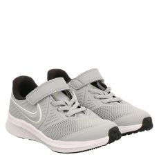  Nike, Star Runner 2, Textil-Halbschuh in grau für Mädchen