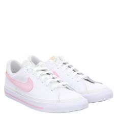 Nike, Court Legacy(gs), Kunstleder-Sneaker in weiß für Kinder
