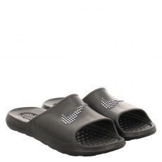  Nike, Victori One Shower Slide, Gummi (synth.)-Fußbettschuh in schwarz für Damen