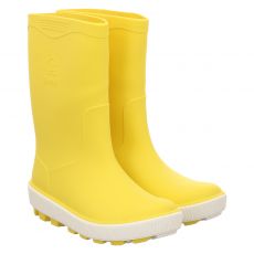  Kamik, Riptide, Gummi (synth.)-Regenstiefel in gelb für Kinder