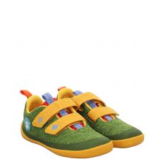  Affenzahn, Knit Happy Tukan, Textil-Halbschuh in grün für Mädchen