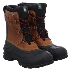  Kamik, Alborg Plus, Glattleder-Winterboots in braun für Herren