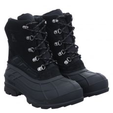  Kamik, Fargo 2, Veloursleder-Winterboots in schwarz für Herren