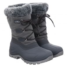  Cmp, Nietoslowwmn, warmer Gummi (synth.)-Stiefel in grau für Damen