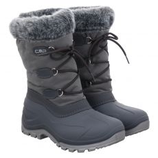  Cmp, Nietos Low Wmn, warmer Gummi (synth.)-Stiefel in grau für Damen