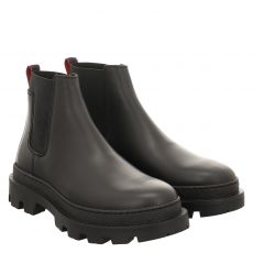  Hugo, Graham Chep Bb, eleganter Glattleder-Stiefel in schwarz für Herren