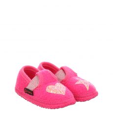  Giesswein, Teupitz, Hausschuh in pink für Kinder
