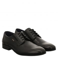  S.oliver Schuhe, Menlace-up, eleganter Glattleder-Schnürer in schwarz für Herren
