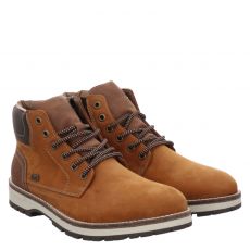  Rieker Nubukleder-Winterboots in braun für Herren