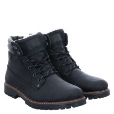  Rieker Glattleder-Winterboots in schwarz für Herren