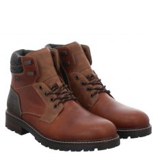  Rieker Glattleder-Winterboots in braun für Herren