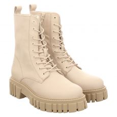  Schuhengel, Mattie, Glattleder-Schnürstiefel in beige für Damen