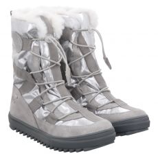  Primigi, Flake Gtx, Moonboots in silber für Mädchen